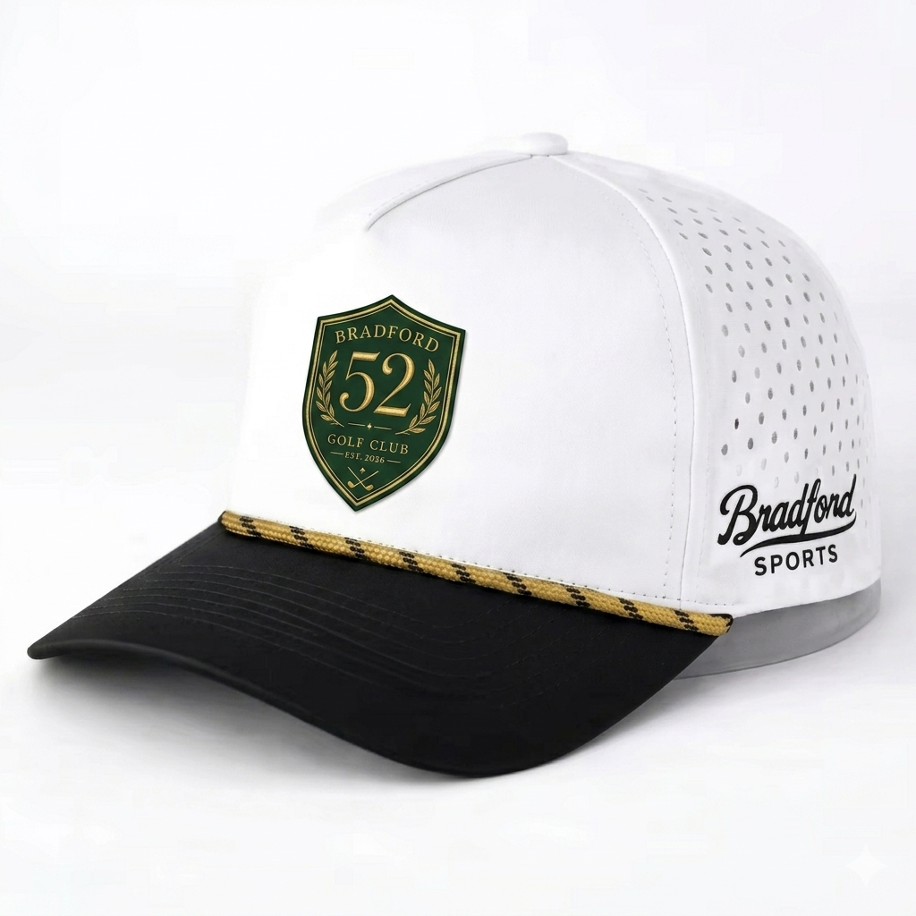 BGC FOUNDERS HAT | WHITE & BLACK
