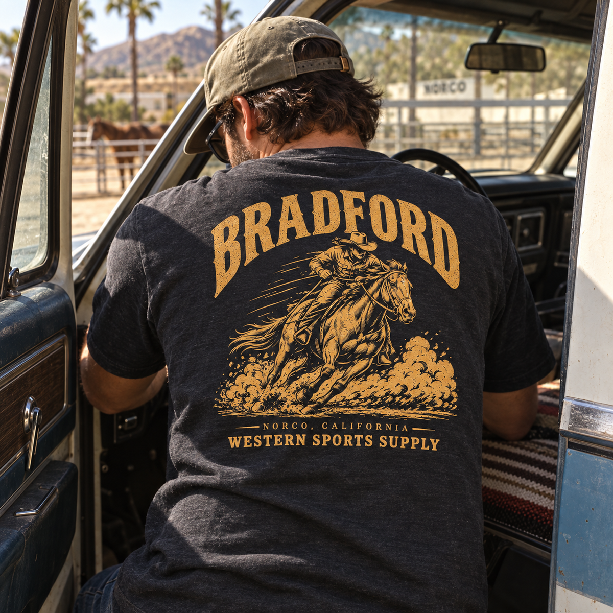 WESTERN STANDARD TEE | BLACK