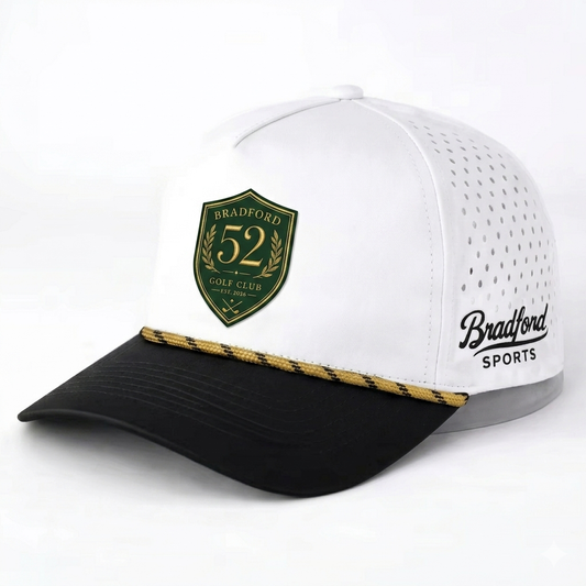 BGC FOUNDERS HAT | WHITE & BLACK