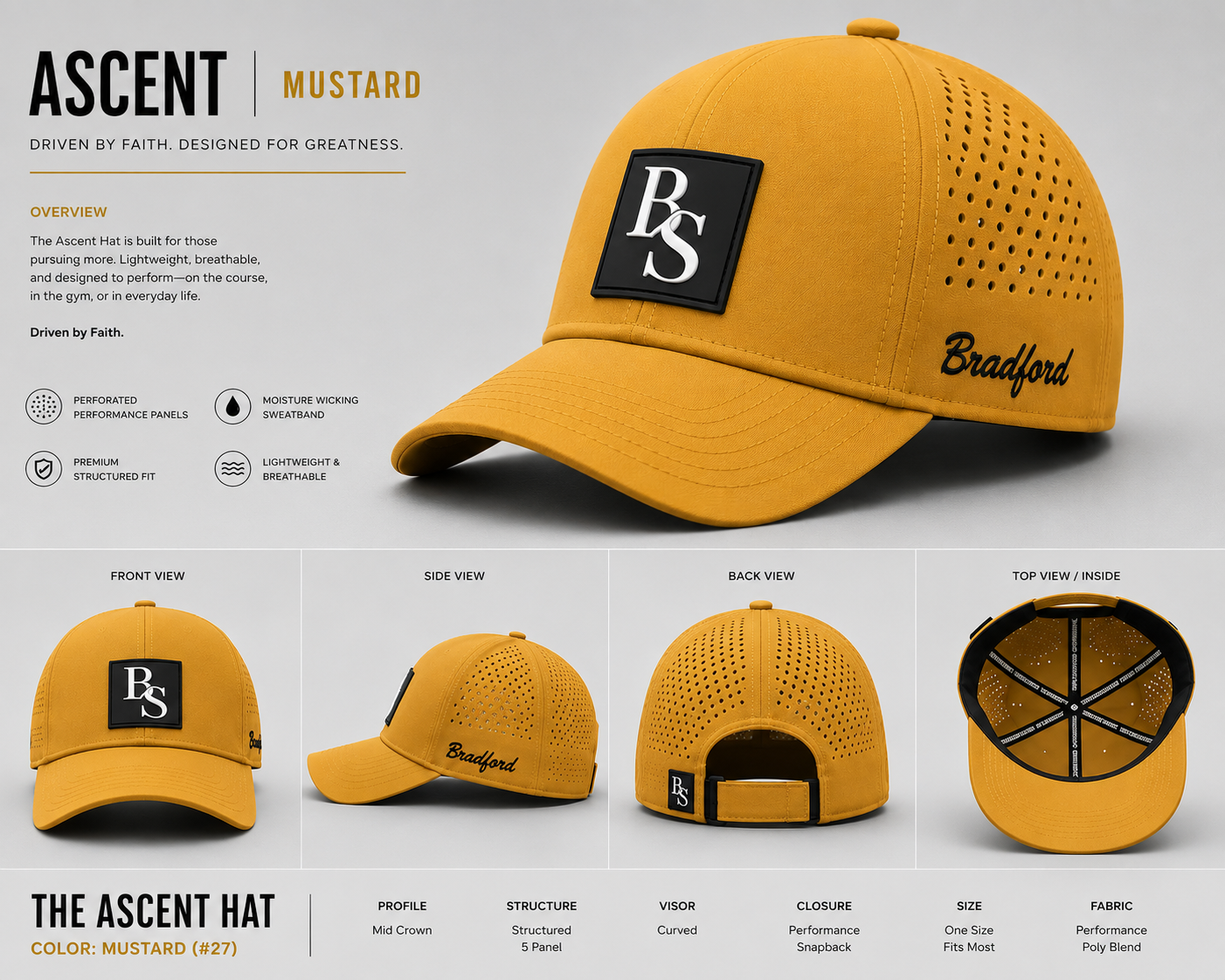 ASCENT | MUSTARD (PRE-ORDER)