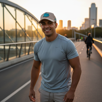 Bradford Sports Essential Trucker Hat Lifestyle Ad