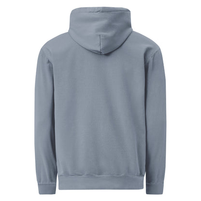 Icon Hoodie in Blue Jean — Bradford Sports, back view