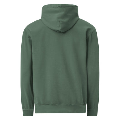 Icon Hoodie in Blue Spruce — Bradford Sports, back view