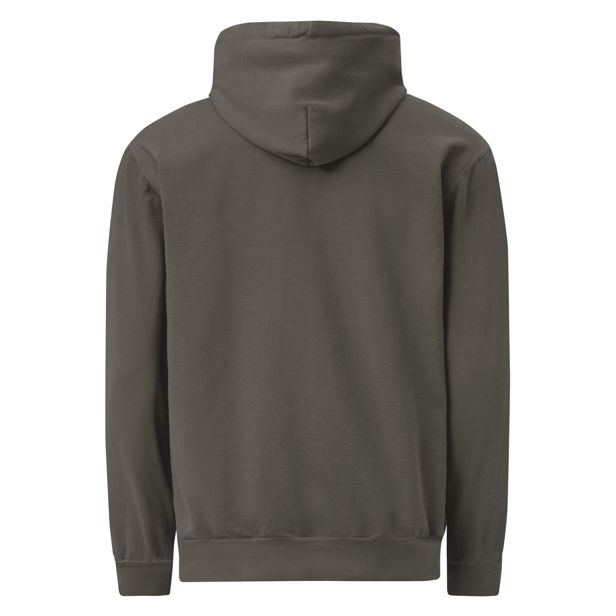 Icon Hoodie in Pepper — Bradford Sports, back view