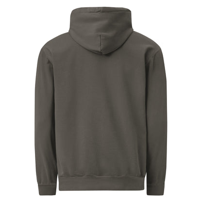 Icon Hoodie in Pepper — Bradford Sports, back view
