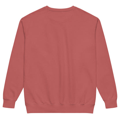 Essentials Crewneck in Crimson — Bradford Sports, back view