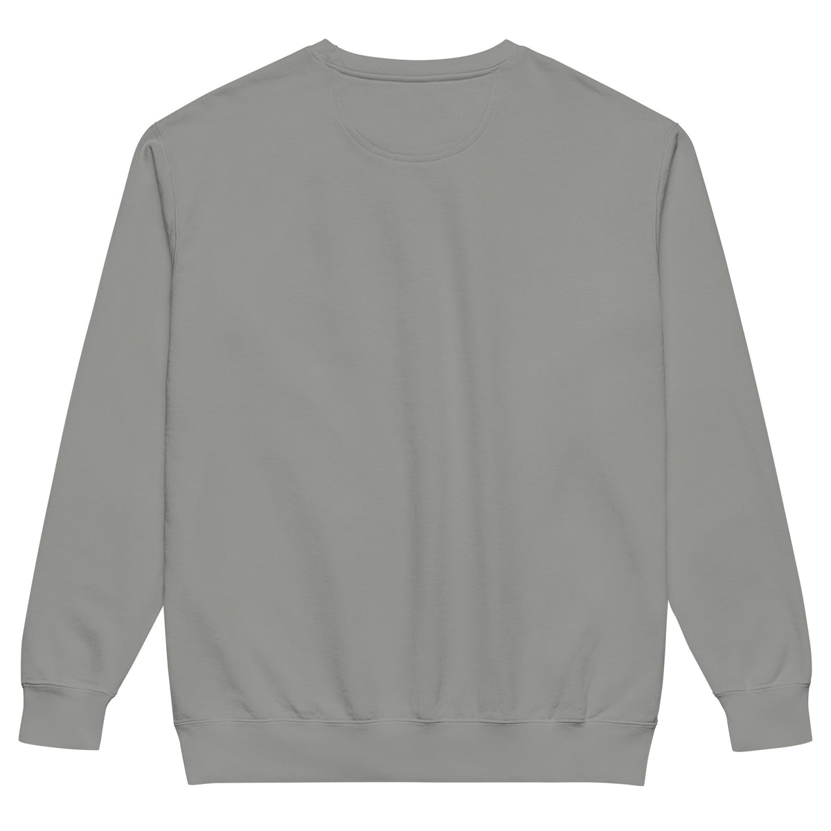 Essentials Crewneck in Grey — Bradford Sports, back view