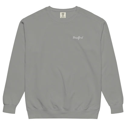 Essentials Crewneck in Grey — Bradford Sports, front view
